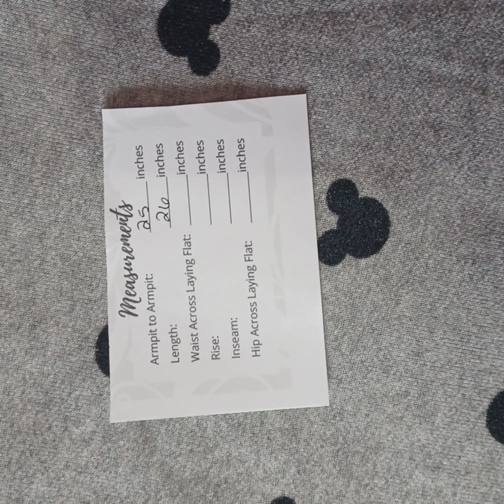 Disney Soft Knit Gray Long Sleeve Top, Mickey Mouse Pattern - Picture 15 of 15